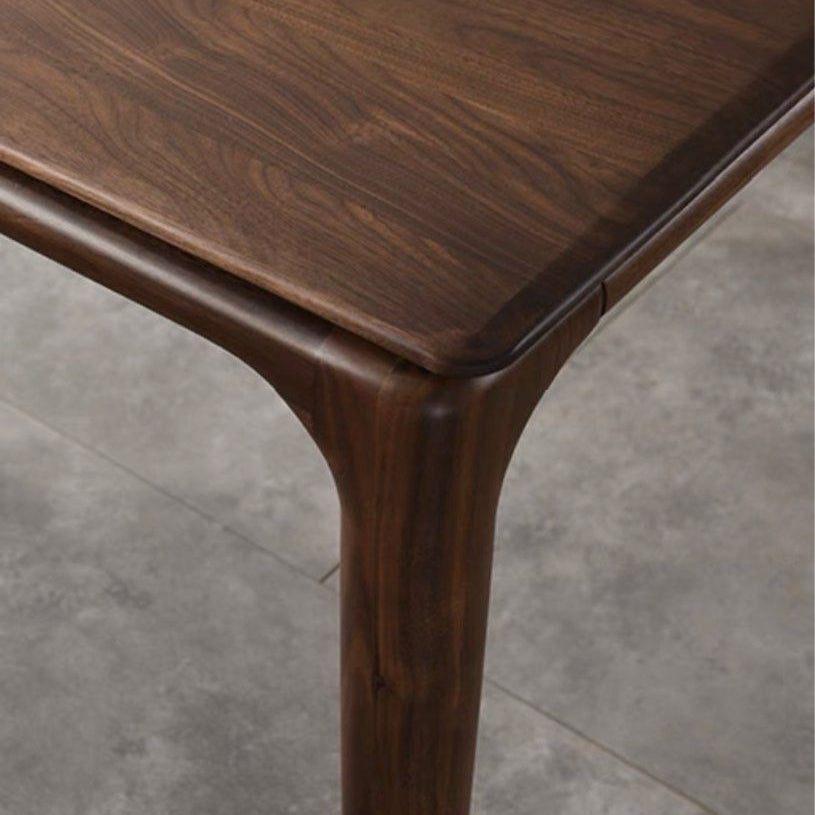 FURMAN Modern Black Walnut Dining Table - Radical Homes Singapore
