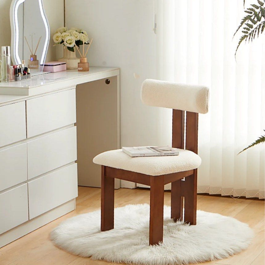 SPACE Modern Boucle Dining Chair - Radical Homes Singapore
