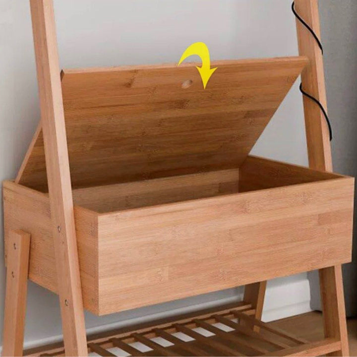 ROSS Rustic Bedside Rack/Table - Radical Homes Singapore