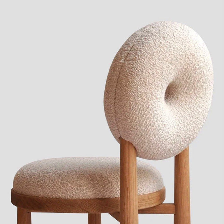 JULIEN Modern Boucle Dining Chair - Radical Homes Singapore