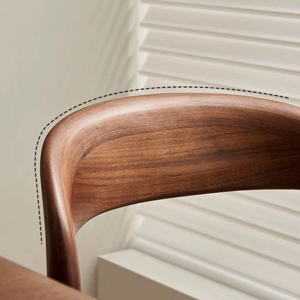 LEANN Modern Solid Wood Dining Chair - Radical Homes Singapore