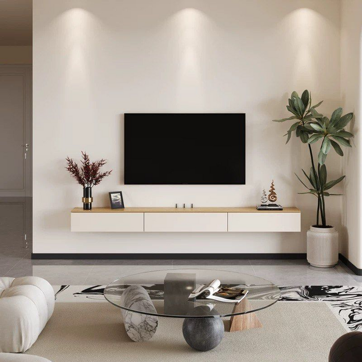 UREO Modern Solid Wood TV Console - Radical Homes Singapore