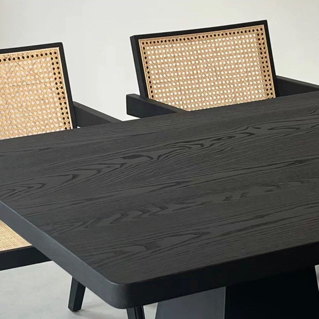 DILLON Solid Wood Dining Table - Radical Homes Singapore