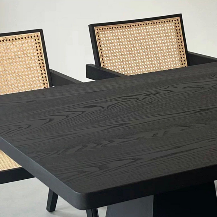 DILLON Solid Wood Dining Table - Radical Homes Singapore