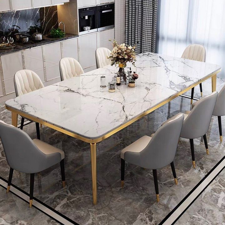 SILEX Modern Sintered Stone Dining Table - Cassa Haus Singapore