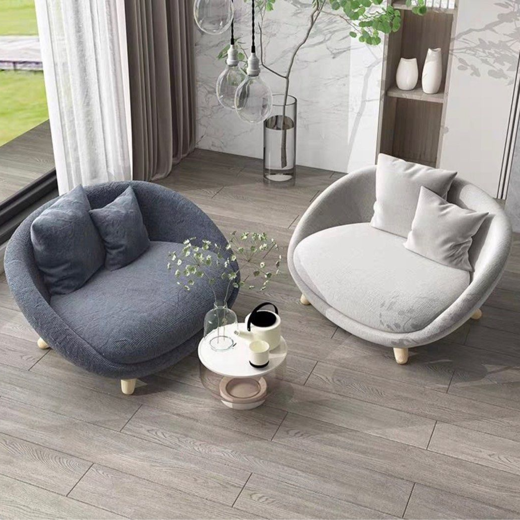 SUTTON Modern Fabric Lounge Chair - Radical Homes Singapore