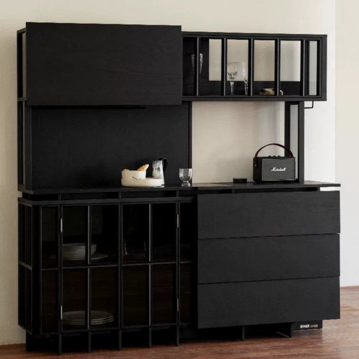 COSRE Modern Solid Wood Kitchen Cabinet - Radical Homes Singapore