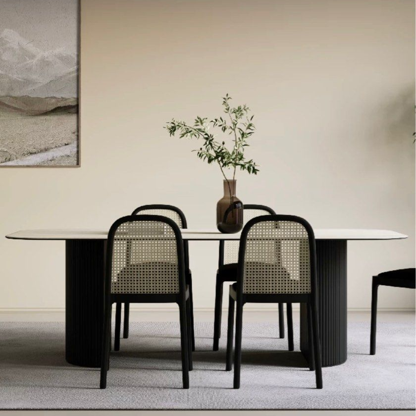 TODD Modern Marble Dining Table - Radical Homes Singapore