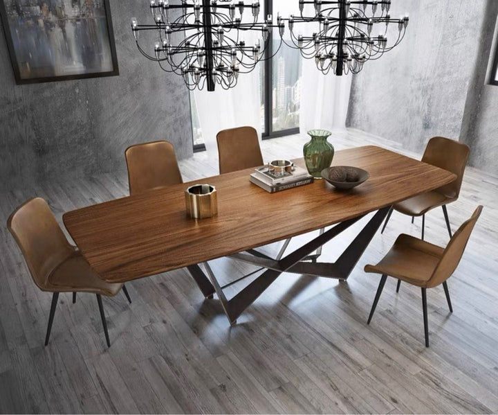 ELSON Modern Marble Dining Table - Radical Homes Singapore