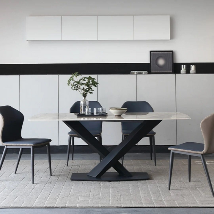 ELVAREN Sintered Stone Dining Table - Cassa Haus Singapore