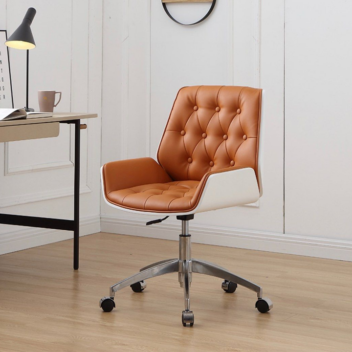 TARVO Modern Leather Office Chair - Cassa Haus Singapore