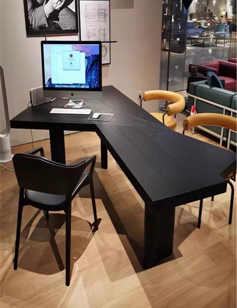 FALKNER Contemporary Solid Wood Study Desk