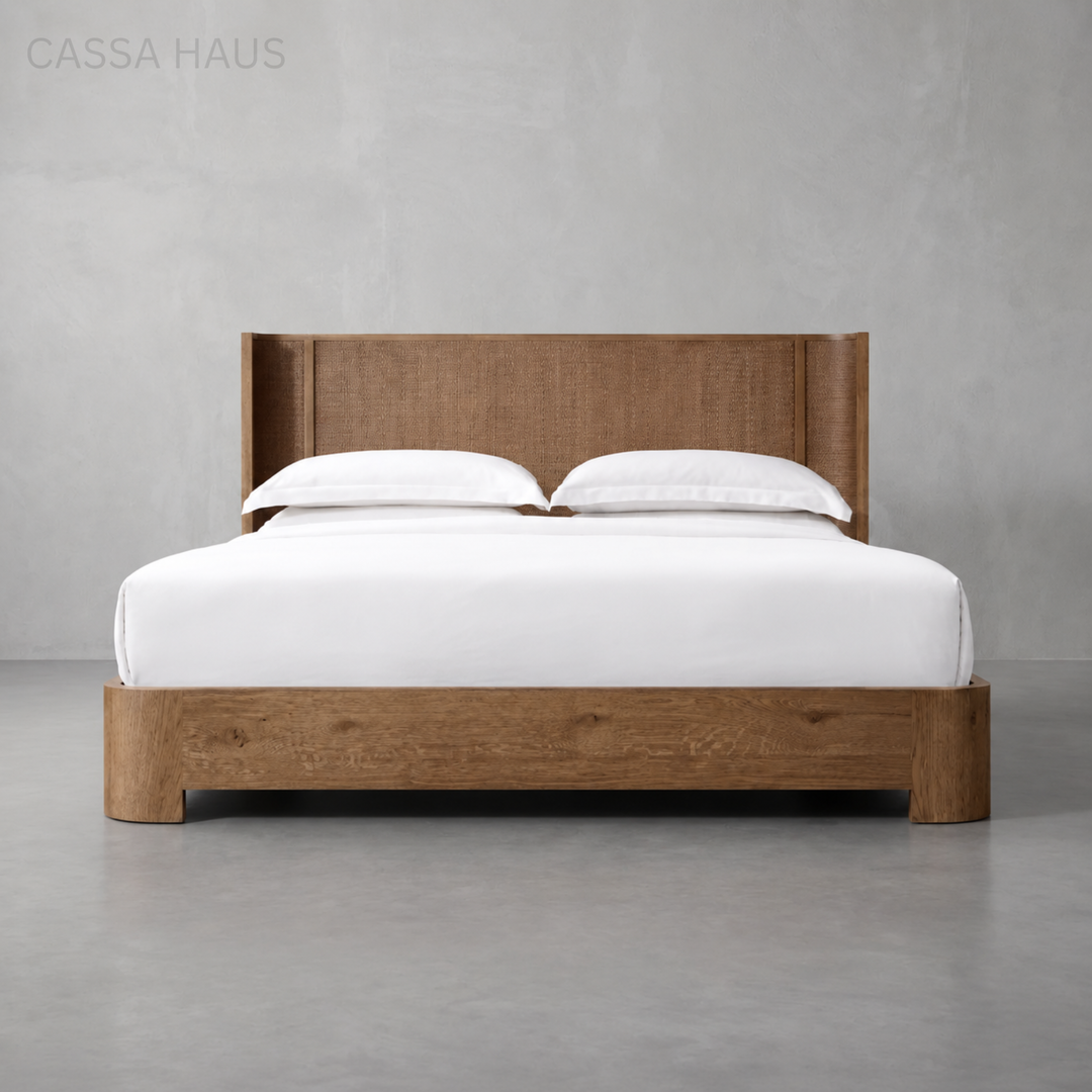 PIANA Modern Solid Wood Bedframe