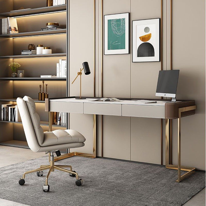 VANCE Sintered Stone Office Desk - Radical Homes Singapore
