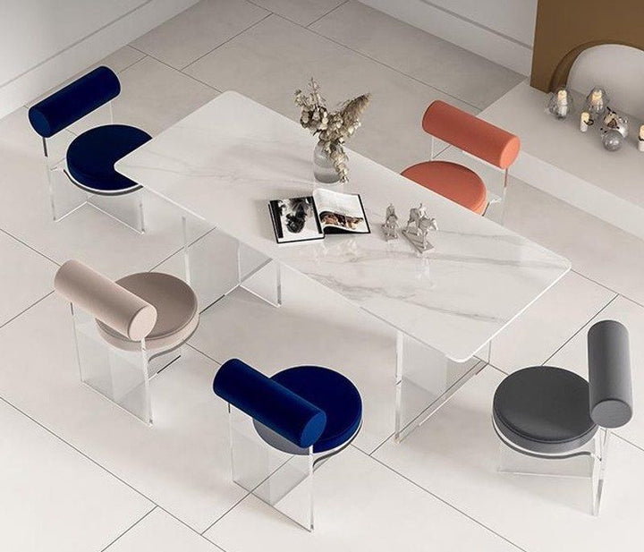 CARROLL Modern Sintered Stone Dining Table - Radical Homes Singapore