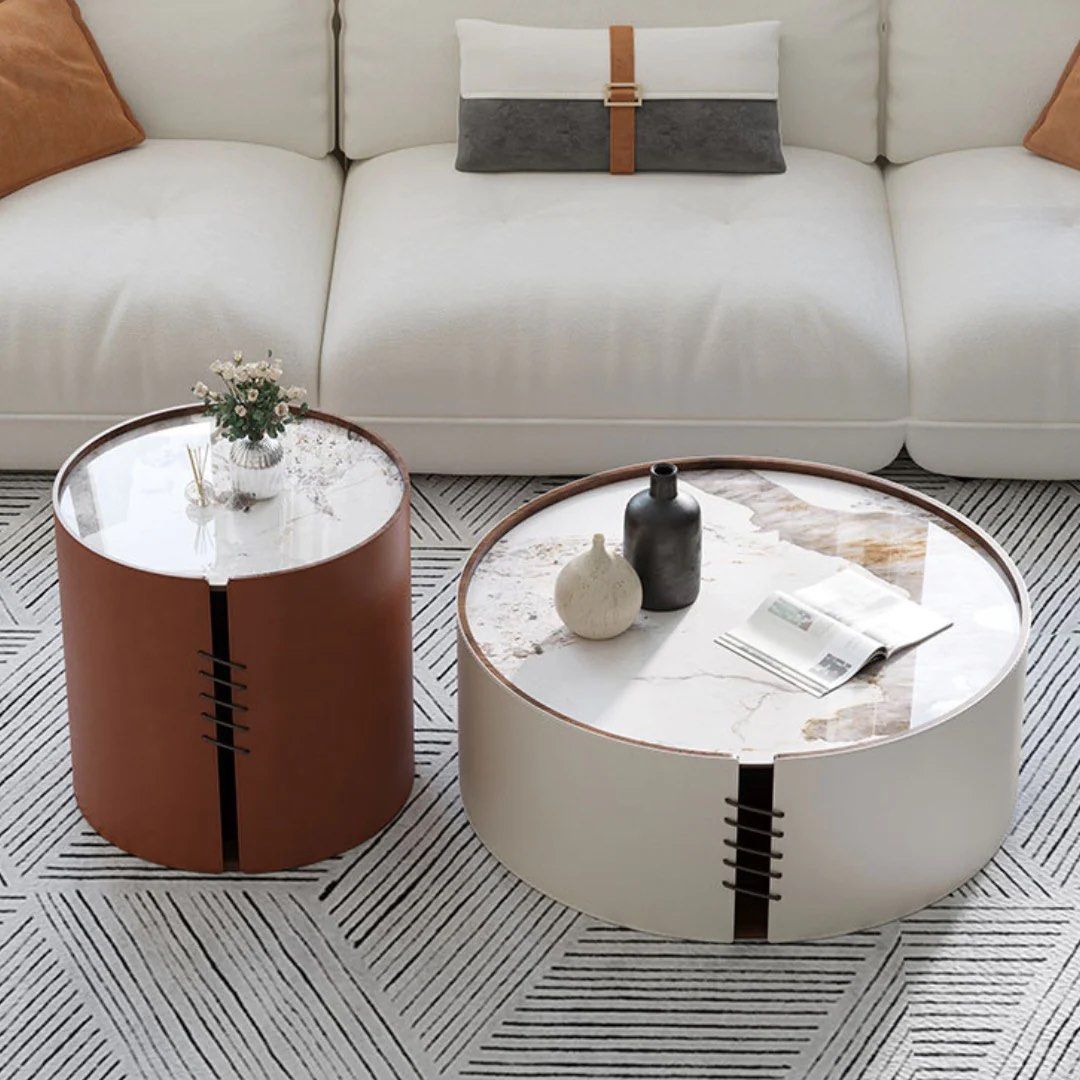 CYNTHIA Coffee Table (2 Pieces) - Radical Homes Singapore