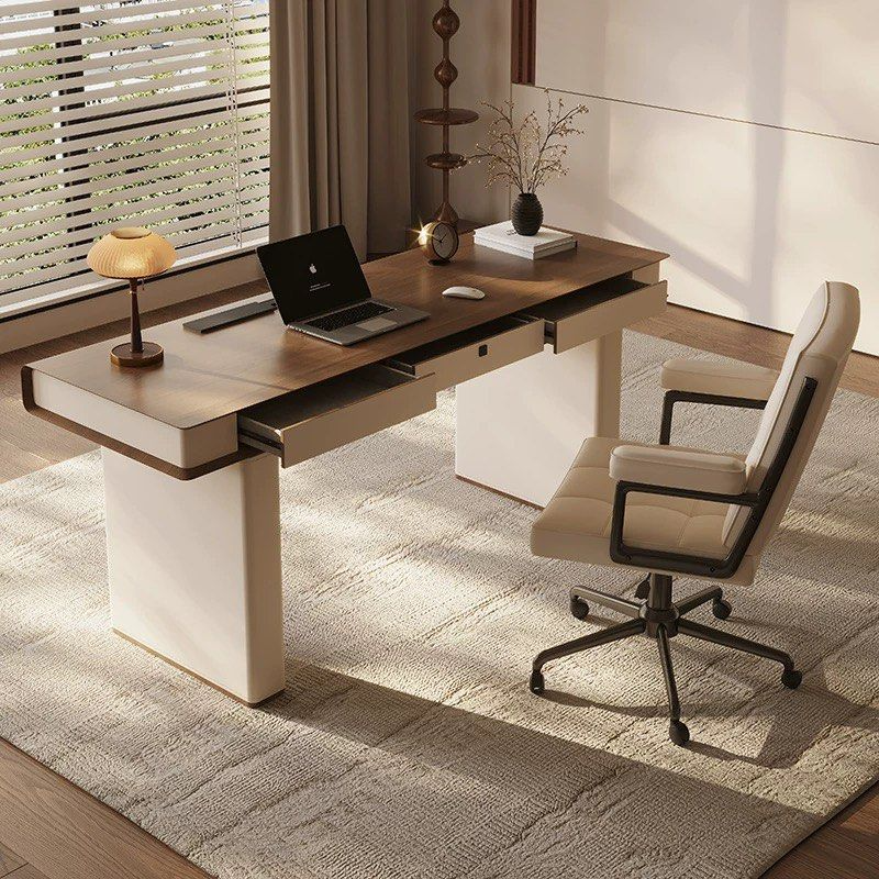 BERRYE Modern Solid Wood Study Table - Radical Homes Singapore