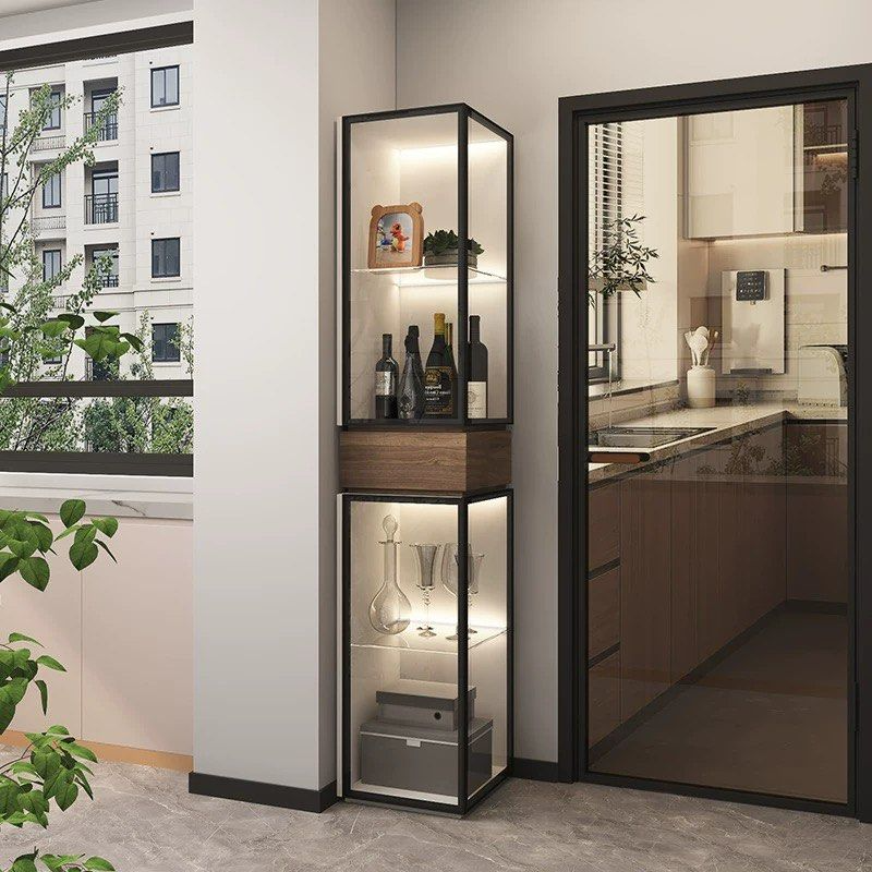 HORTON Modern Wine Display Cabinet - Radical Homes Singapore
