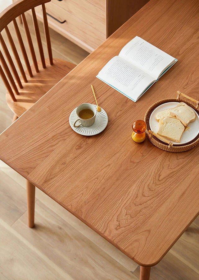 RAVELIN Modern Solid Wood Dining Table - Cassa Haus Singapore