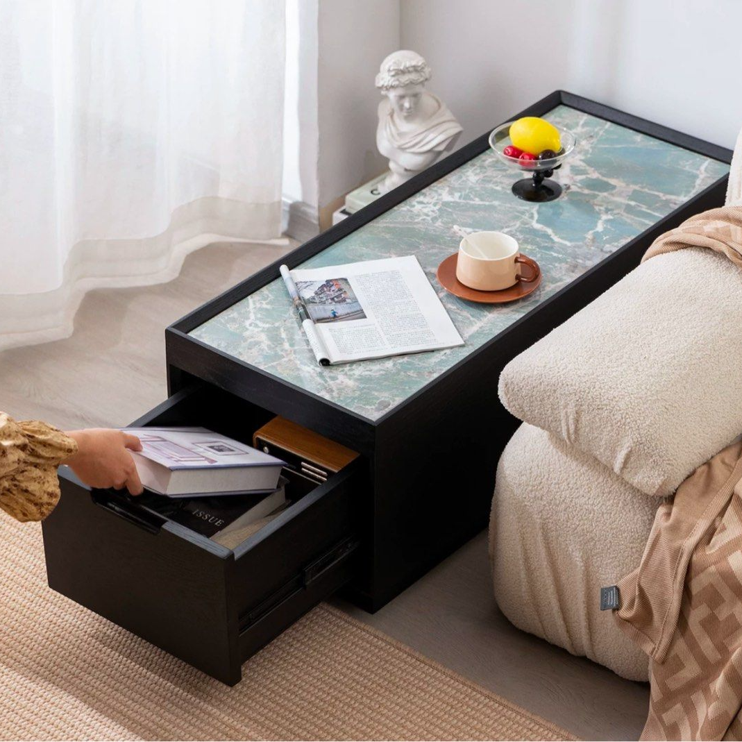 QUENARO Modern Solid Wood Side Table - Cassa Haus Singapore