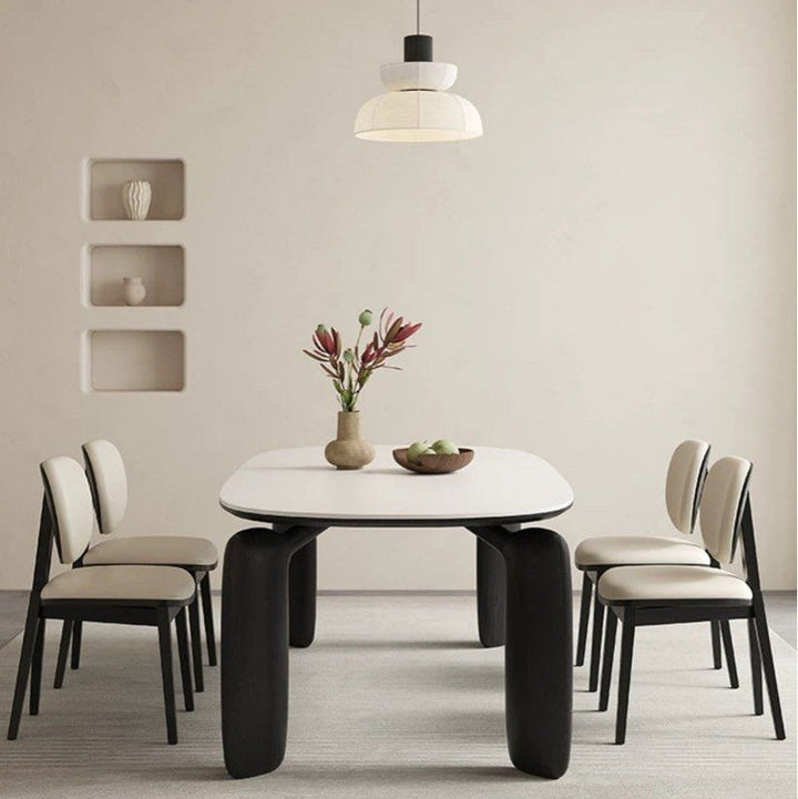 UJO Modern Boucle Dining Chair - Radical Homes Singapore
