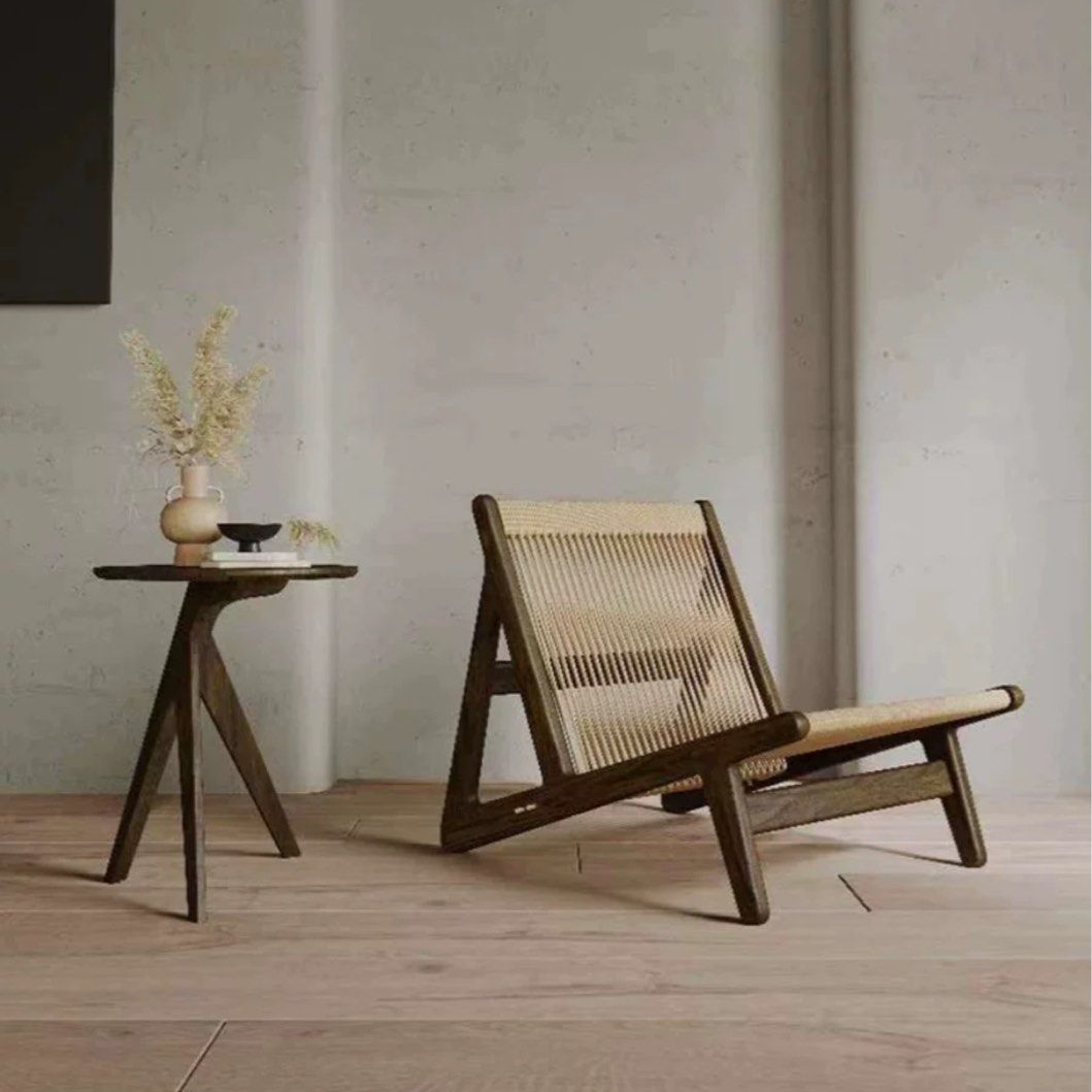 DAKOTA Japandi Lounge Chair - Radical Homes Singapore