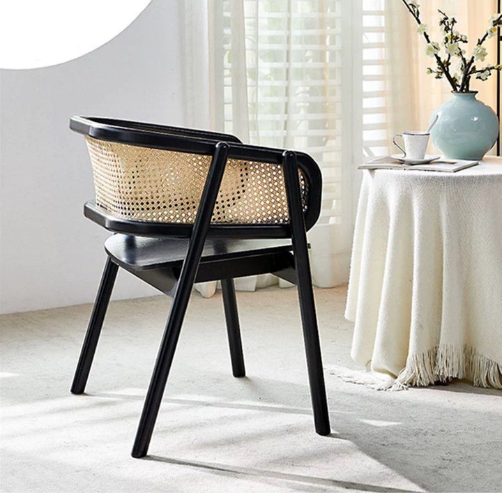 VOYAGE Vintage Rattan Dining Chair - Radical Homes Singapore