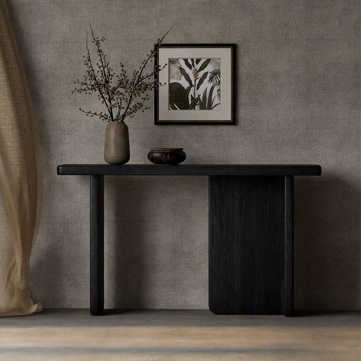 KOZEL Modern Solid Wood Console Table - Radical Homes Singapore