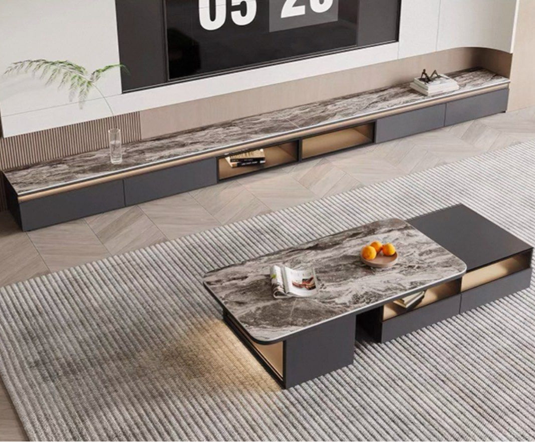 URBAN Modern Sintered Stone TV Console - Radical Homes Singapore