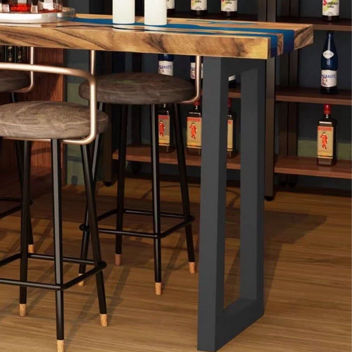 SNOTA Epoxy Resin River Bar Table - Radical Homes Singapore