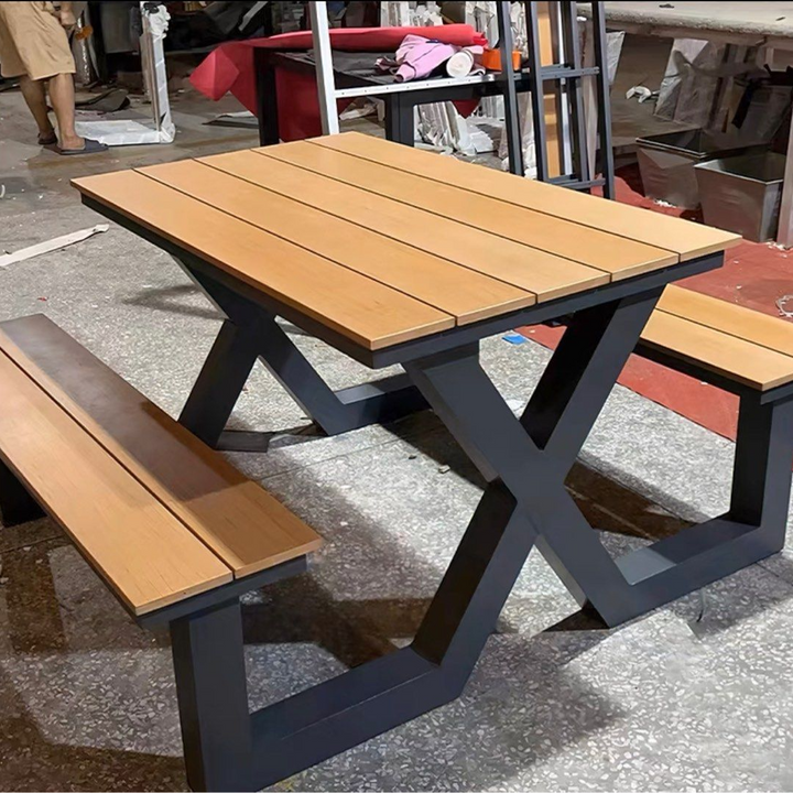 STEPH Outdoor Table & Bench - Radical Homes Singapore