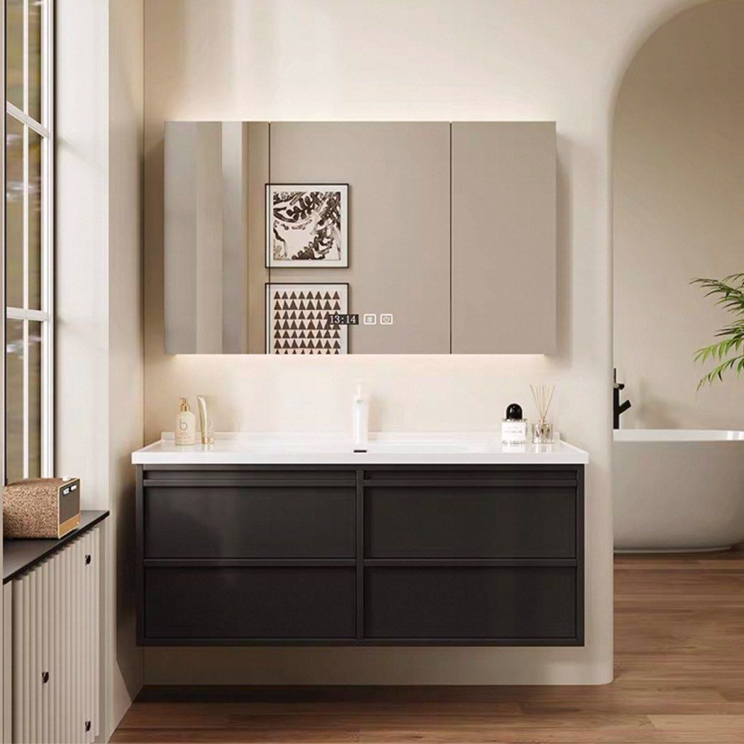 CAYURES Modern Bathroom Vanity Sink - Radical Homes Singapore