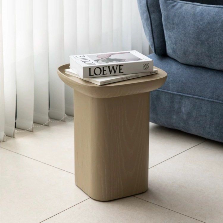 JAGNE Modern Solid Wood Side Table - Radical Homes Singapore
