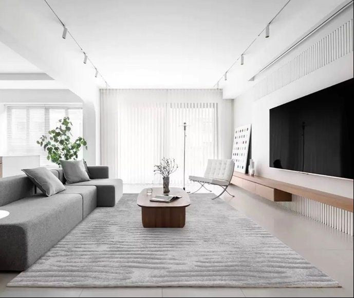 GRAYED Modern Water Resistant Rug - Radical Homes Singapore