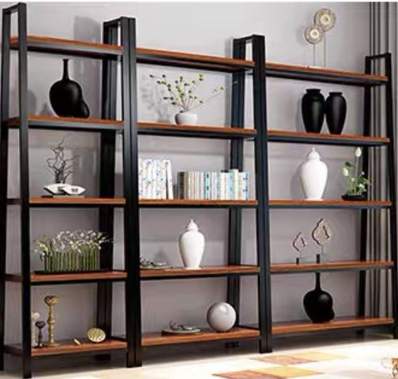 EUCLIDES Industrial Ladder Display Shelves - Radical Homes Singapore