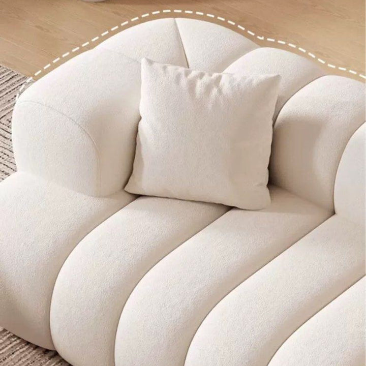 TOPIK Modern Boucle Sofa - Radical Homes Singapore