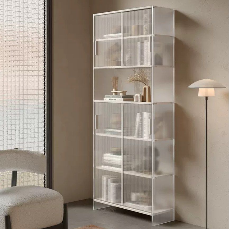 CALEB Modern Acrylic Bookcase - Radical Homes Singapore