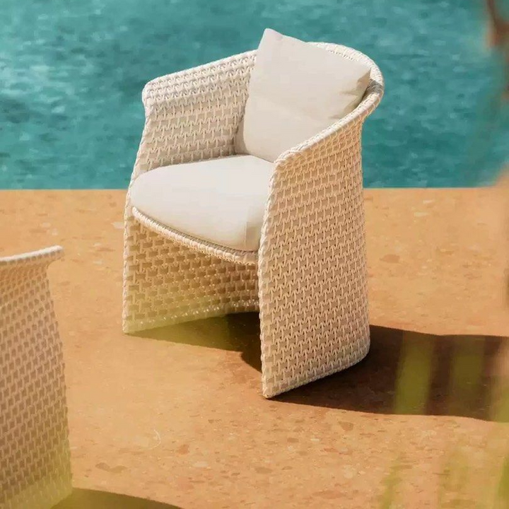 OREVYNT Modern Teak Wood Outdoor Table & Chairs - Cassa Haus Singapore