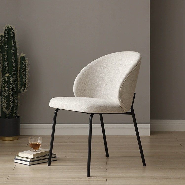 BURRY Modern Fabric Dining Chair - Radical Homes Singapore