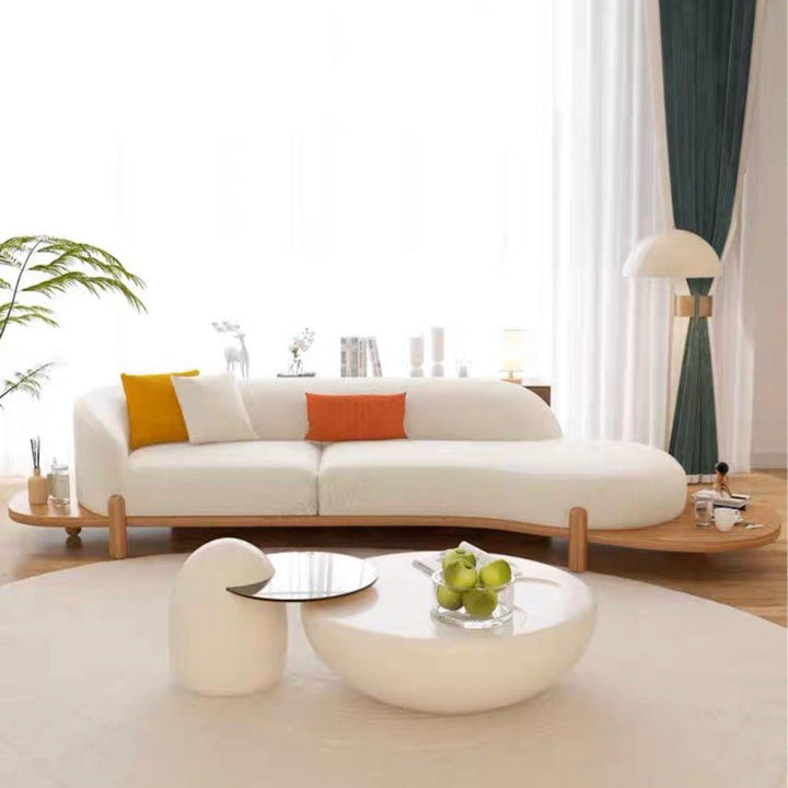 COS Japandi Boucle Sofa - Radical Homes Singapore