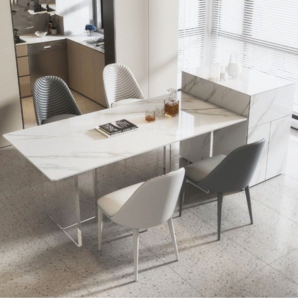 WILSON Modern Marble Dining Table - Radical Homes Singapore