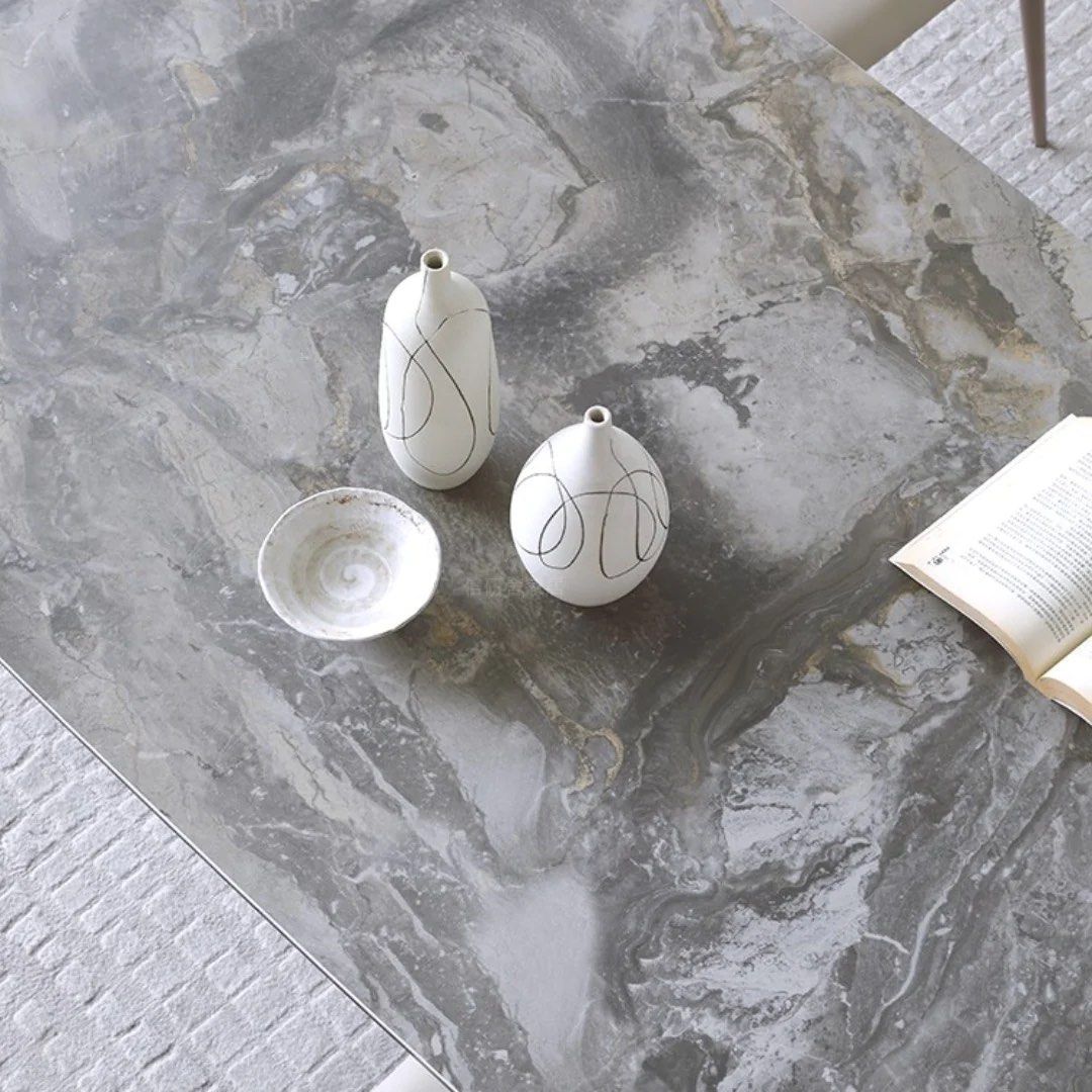 MILES Sintered Stone Dining Table - Radical Homes Singapore