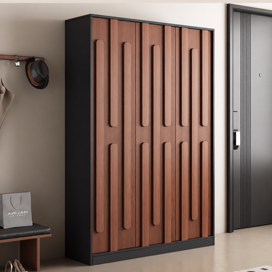 HIGHRISE Modern Tall Shoe Cabinet - Cassa Haus Singapore