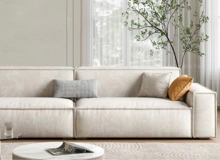 FENWYN Modern Leathaire Sofa - Cassa Haus Singapore