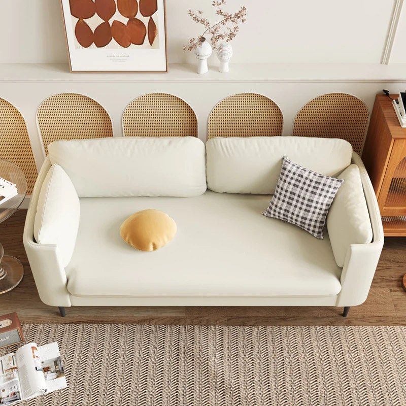 ESTREL Modern Leather Sofa - Radical Homes Singapore
