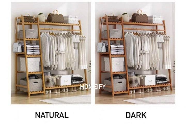 BAMKAI Modern Open Wardrobe - Cassa Haus Singapore