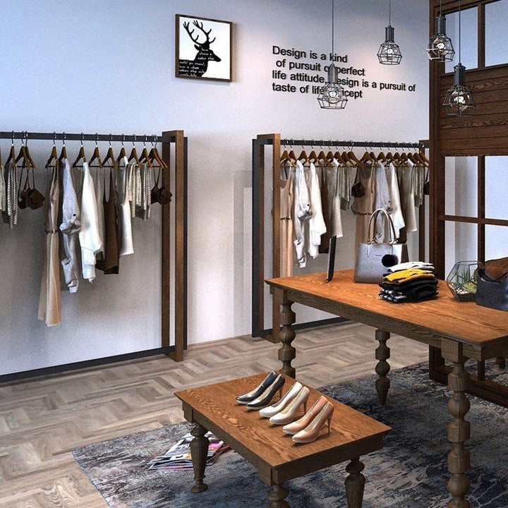 CICERO Industrial Open Concept Wardrobe - Radical Homes Singapore