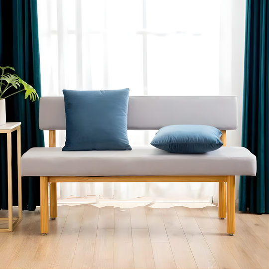 SAVERO Scandinavian Solid Wood Dining Bench - Cassa Haus Singapore