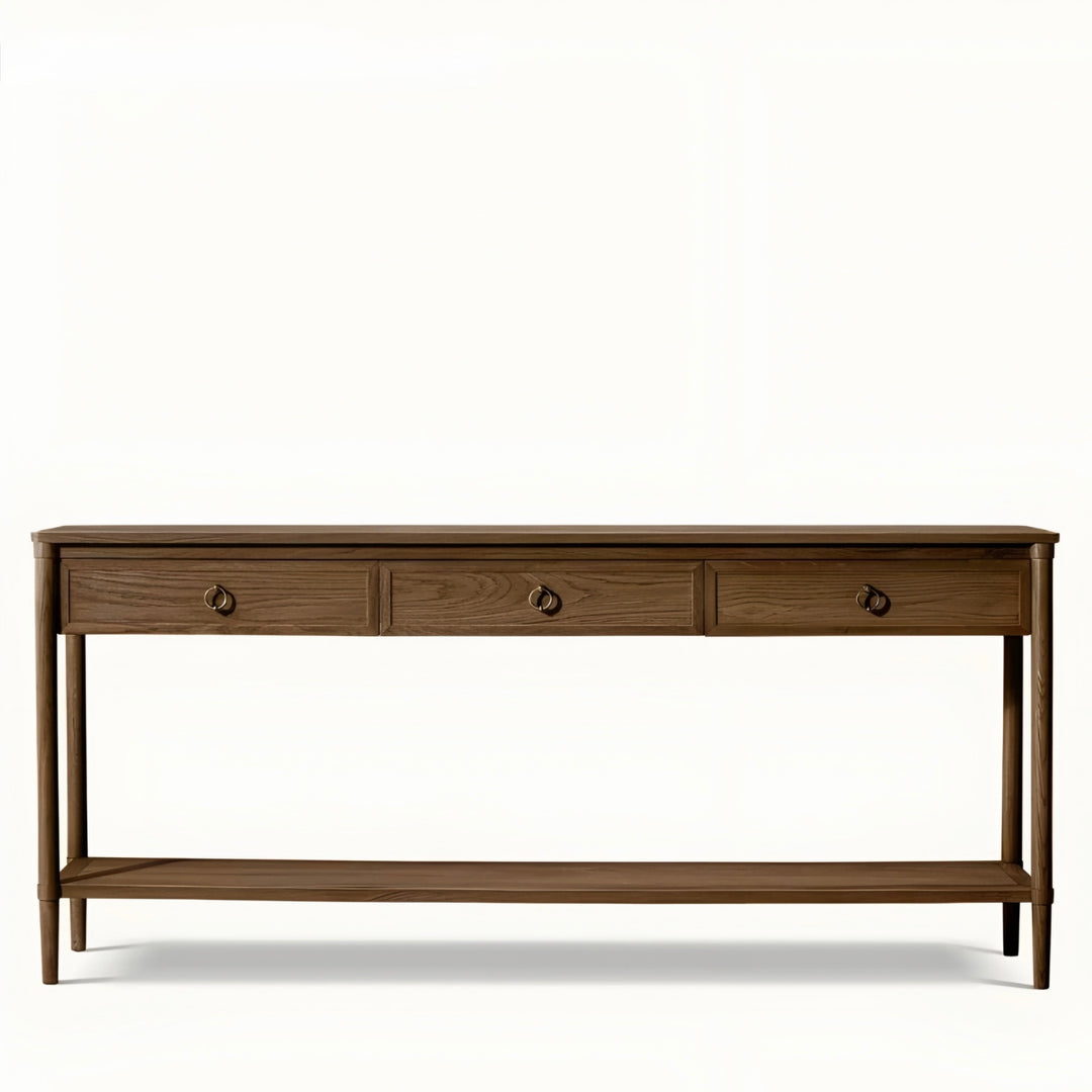 GORGA Modern Solid Wood Console Table