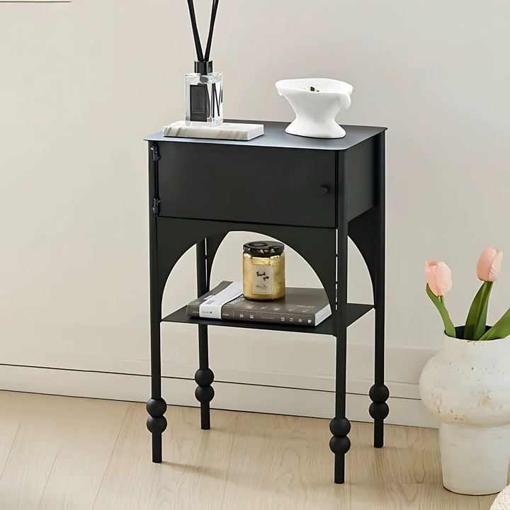 ORSON Rustic Bedside Table - Radical Homes Singapore